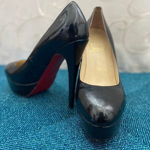 Christian Louboutin Dirditta Patent Platform Heels